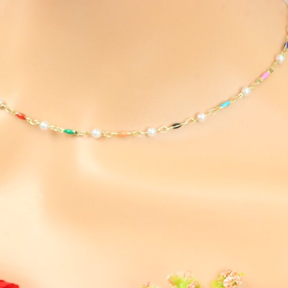 "Minimalist Necklace Chain, Elegant Jewelry for Women & Girls | MLCRC1564 - Picture 8 of 10